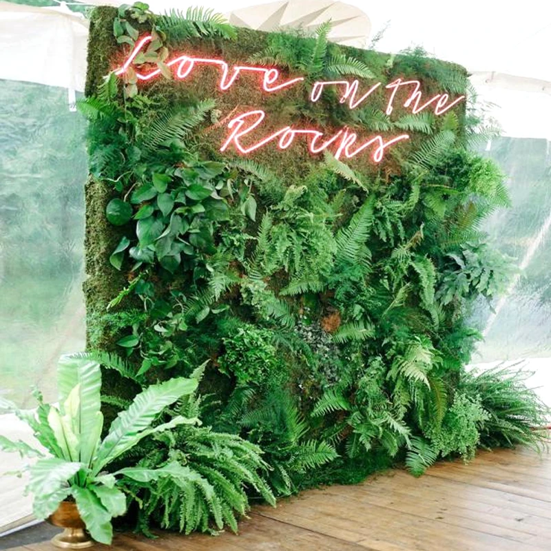 artificial plants backdrop for restaurant  artificial flowers decoration
