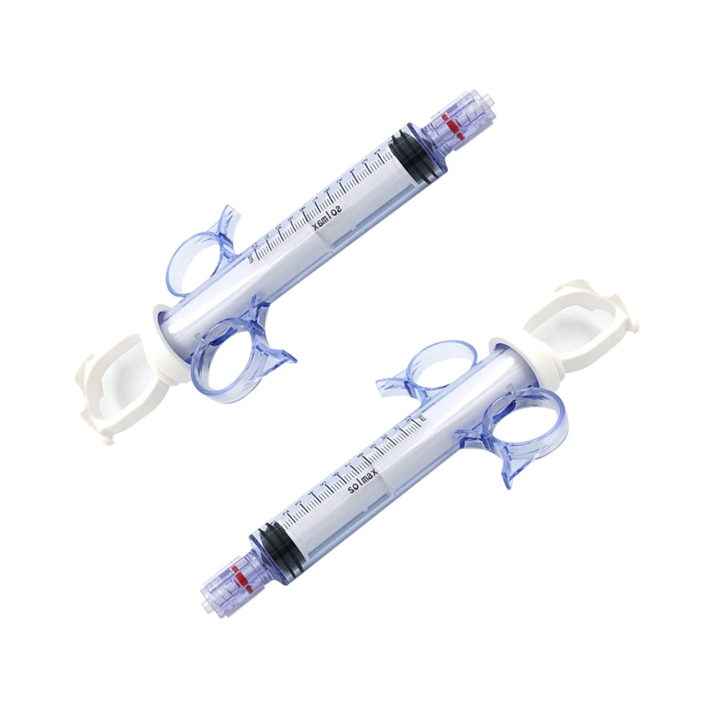 
Radiographic contrast medical control injector rubber stopper syringe 