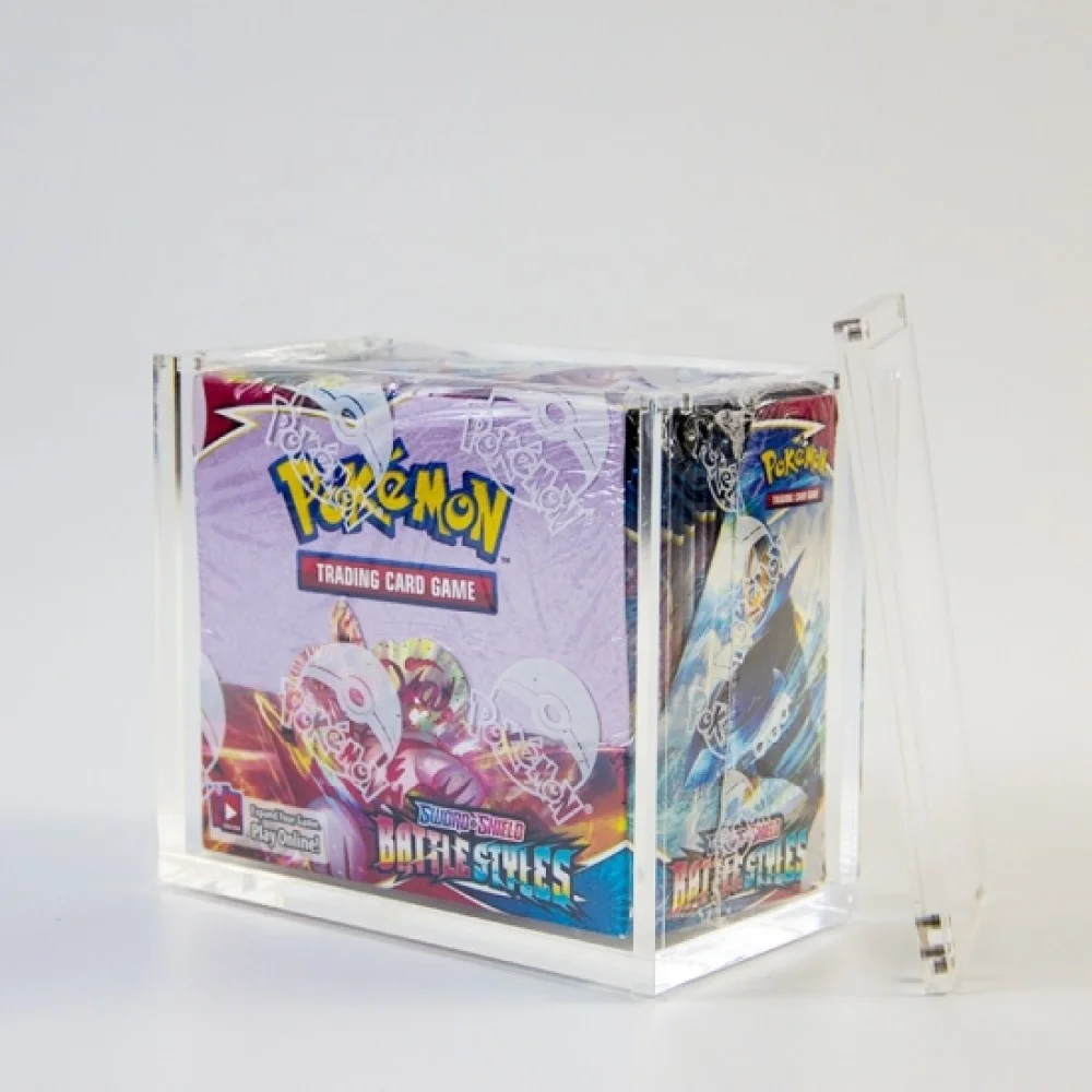 Коробка для карт Pokemon booster акриловые карты 1 е издание коробки