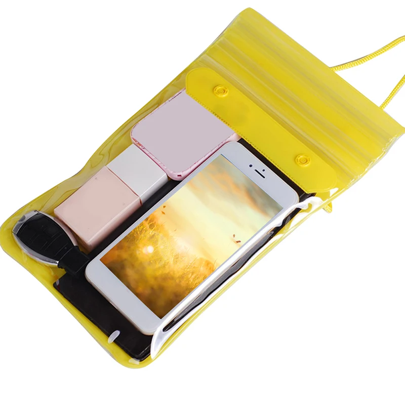 Top Selling Promotion Item Pvc Transparent Phone Accessories For Outdoor Swimming Mobile Phone Waterproof Bag