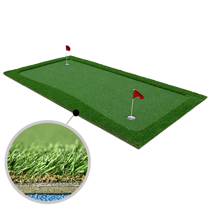 Simulated Portable Golf putting green practising for training use