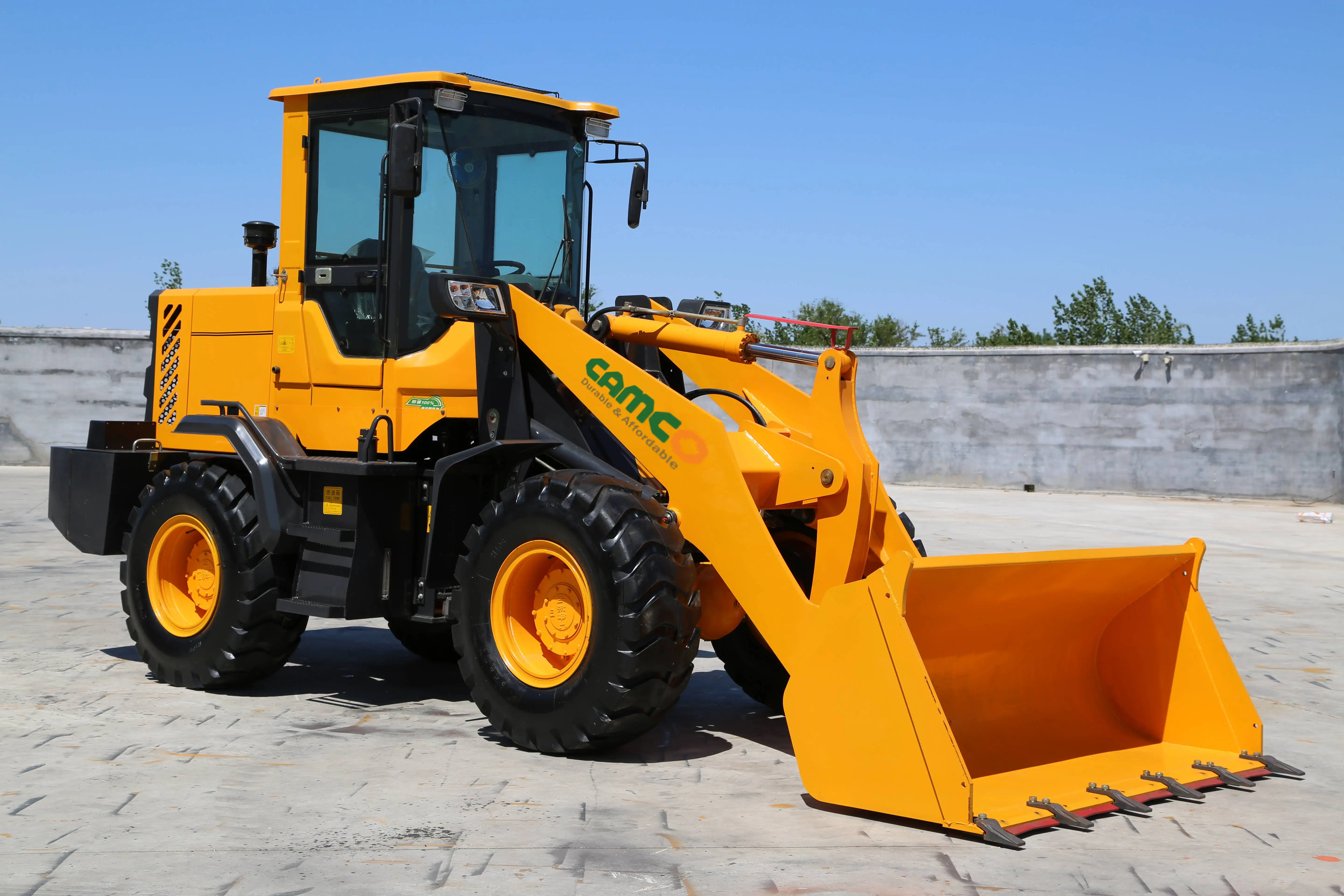 engineering and construction machine high load moment mini wheel shovel loader for sale