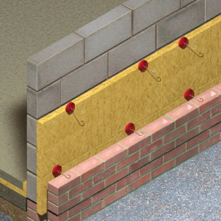 High Density Rock Mineral Wool Insulation Rock Wool Acoustic Board/Panel/Slab/Sheet For Exterior Wall Insulation