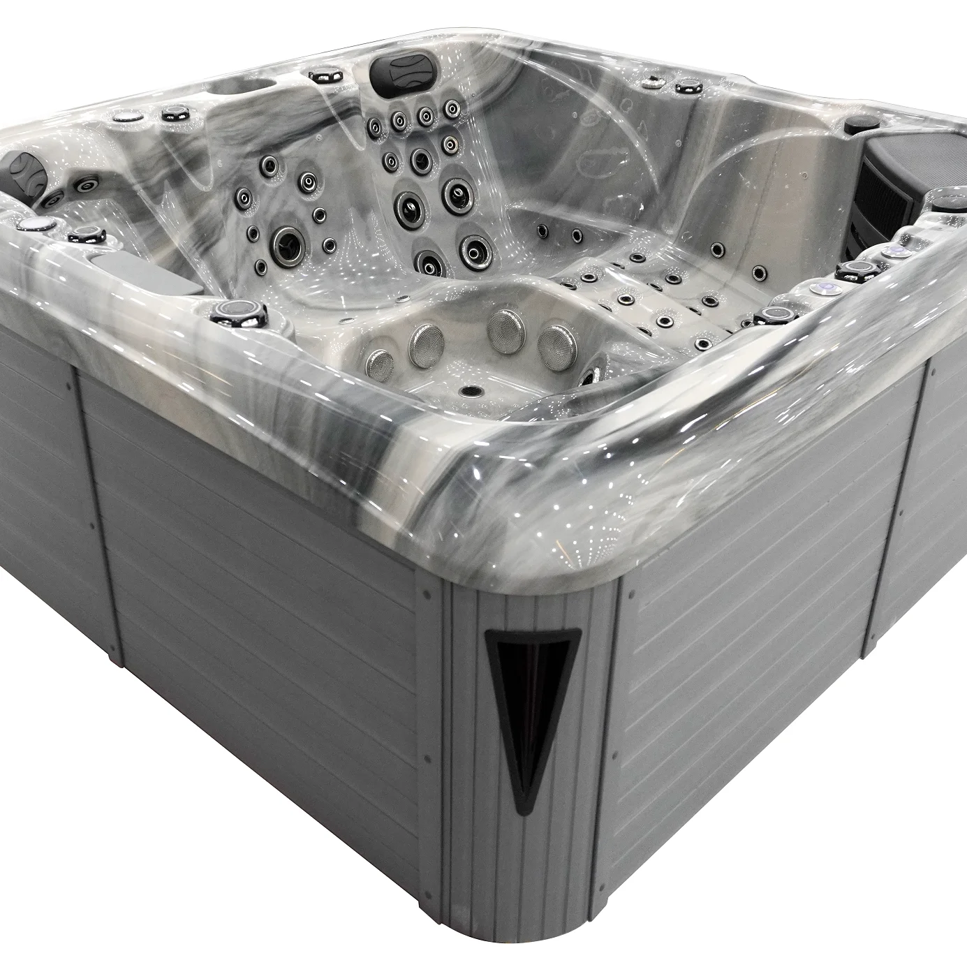 Hot Tubs & Spas Largest 5 seaters jacuzzier bath tub Deluxe Balboa System America Acrylic Hot Tub