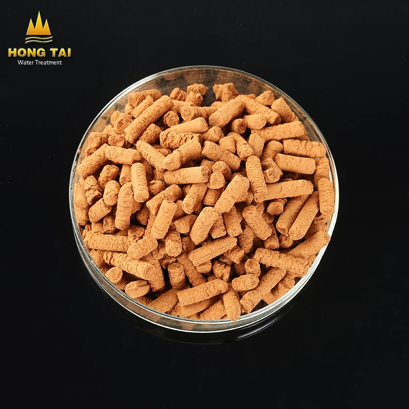 Ferric Oxide Fe2O3 Desulfurizer Biogas Desulfurizer for Sale