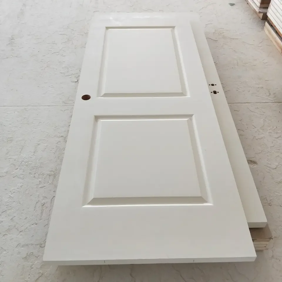 High Quality Modern Design Interior Melamine Wooden Door For Apartment Mdf Door
