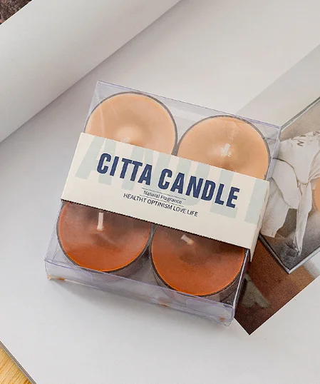 Wholesales scented candles tealight soy wax high quality essential oil custom nature scented tealight candle