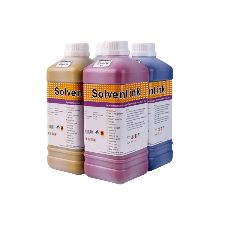 High quality  Anti-UV Outdoor sk4 solvent ink /Tinta/Solvent ink for FY-3208HF printer with spt 510 head