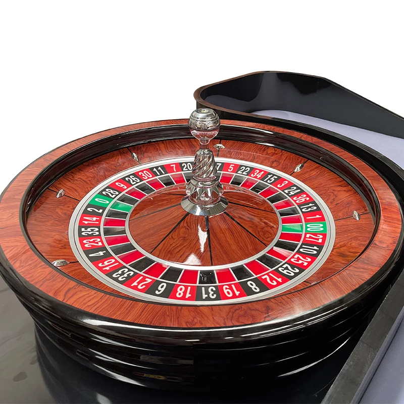 Wholesale Customization Luxury Casino Roulette Solid Wood Roulette Wheel