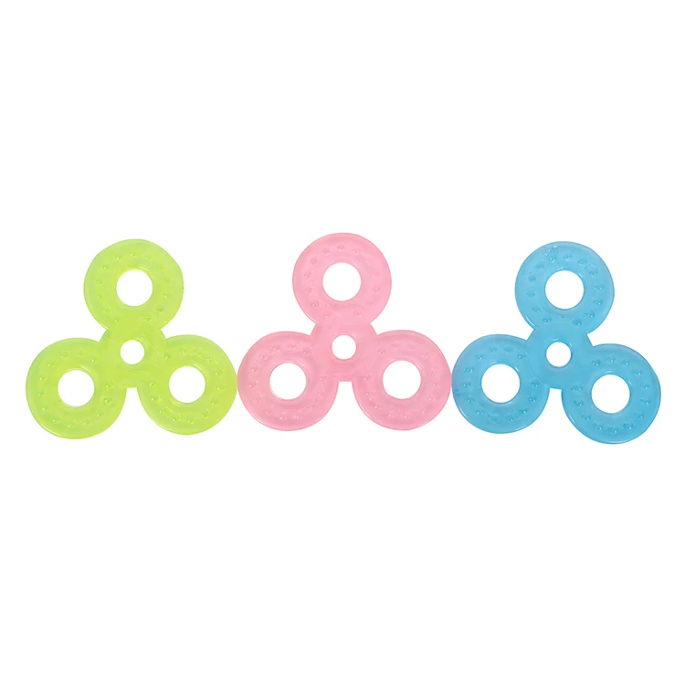 Free sample hot sale Yiwu manufacturer eco friendly baby teether BPA FREE EVA newborn teether