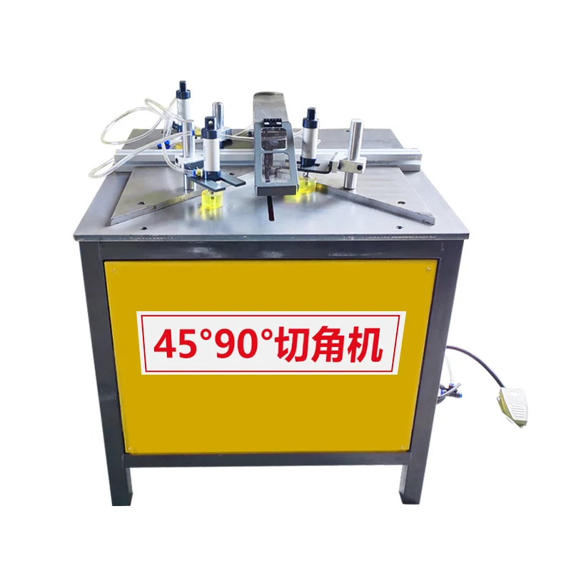 Automatic aluminium cutting machine 45 degree and 90 degree angle cutting machine aluminium cutter machine hot selling