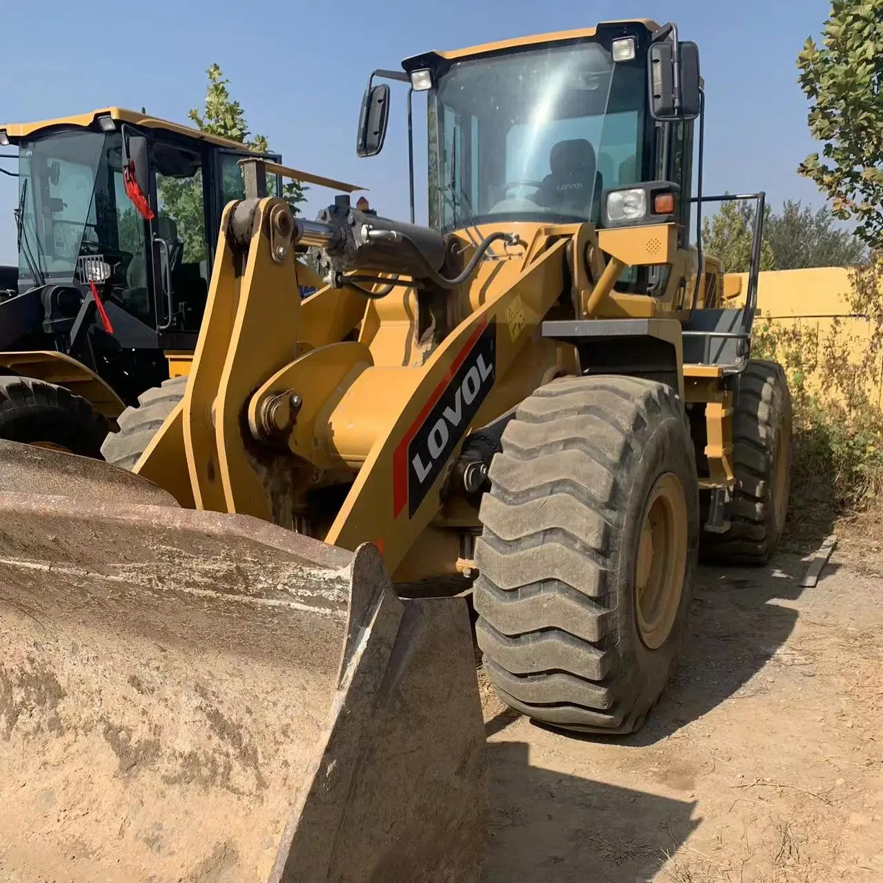 Chinese mini small used lovol wheels loader 5 ton 3 ton 2 ton 966h hydraulic transmission for wheel loader 1.5m3 for sale price