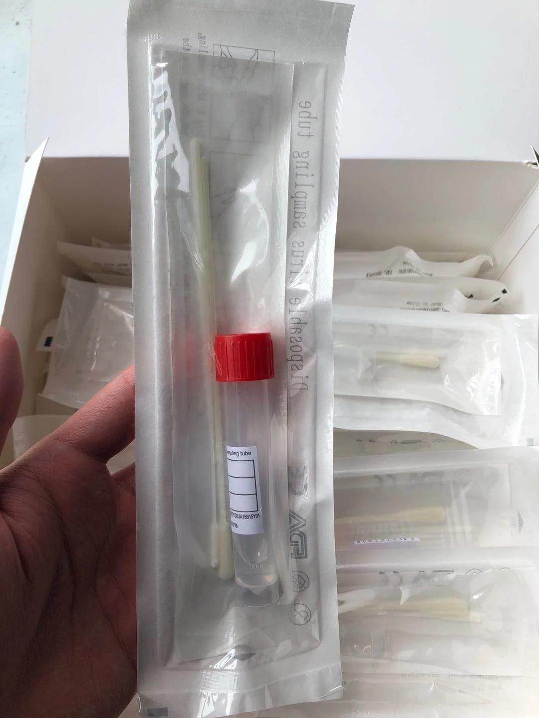 USA certificate VTM/MTM Viral transport medium collection swab sampling tube