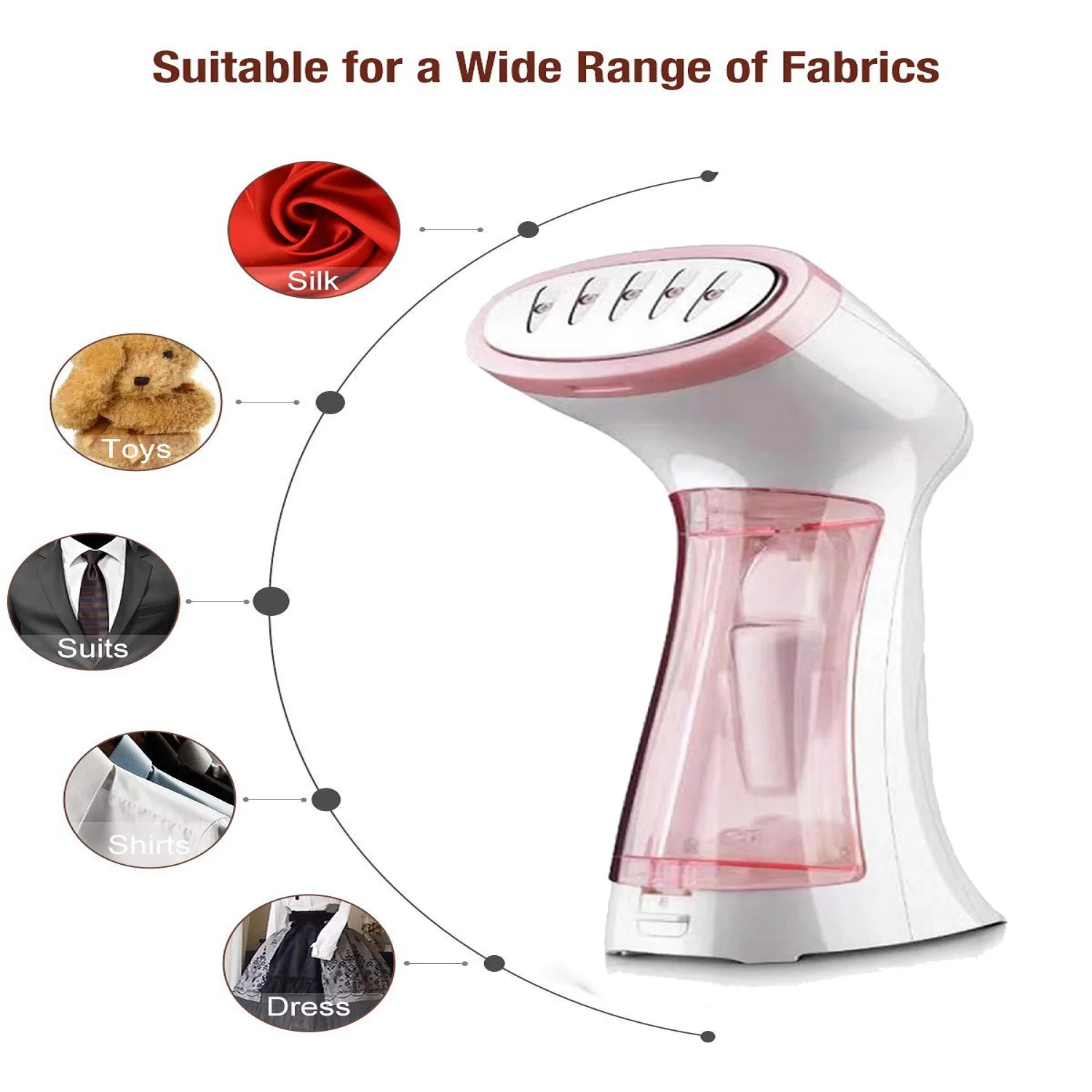 Mini new design 1000W convenient good quality garment steamer go and travel handheld steam iron steam press