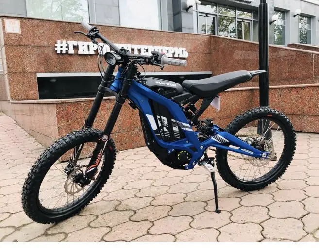 Новое поступление 2021 электрический велосипед Bee Sur Ron X Ebike мотоцикл 60 в 5000 вт 32 ач внедорожный