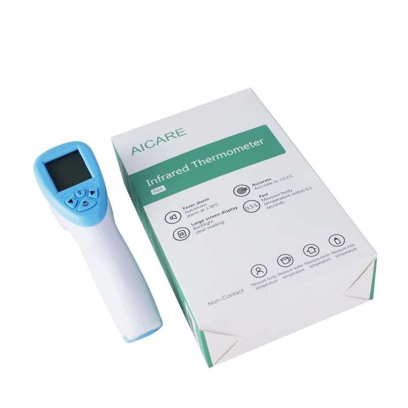
South America/Asia/North Europe Hot selling no touch infrared forehead thermometer fever thermometer 