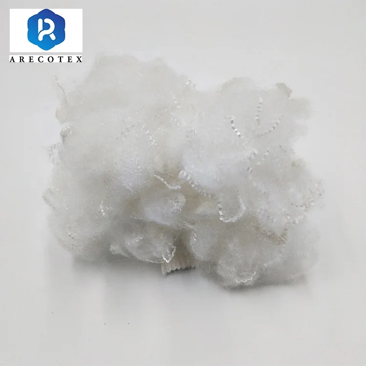 Hot-selling plush interior filling material 1.2dx38 mm 1.5dx38mm composite non-silicified microfiber
