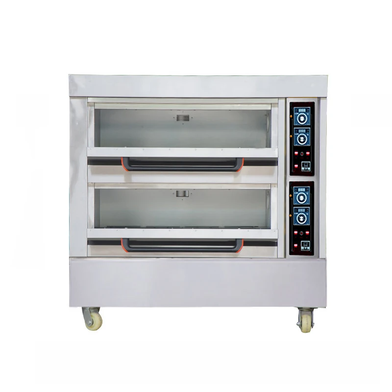 Longwin 3 Deck Bread Baking Oven,Kitchen Mini Cake Oven Electric Baking Oven