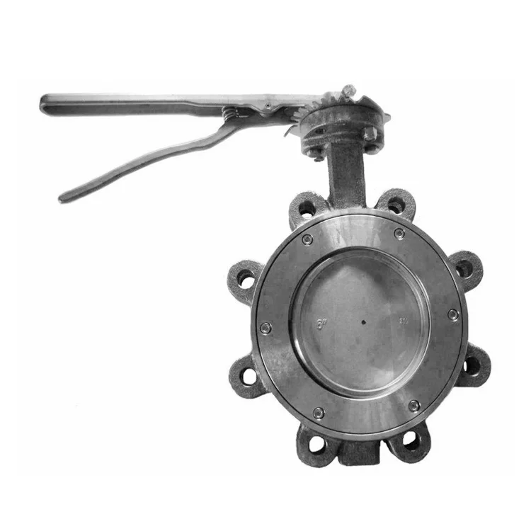 Manufacturer direct selling of welded titanium alloy butterfly valve for thermal pipeline engineering