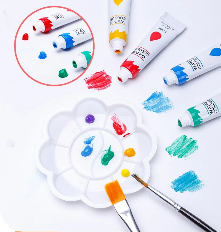 174 Pieces Painting Set Double Wooden Box Watercolour Pencils Art Set Supplies Doodle Wooden Box Art Set