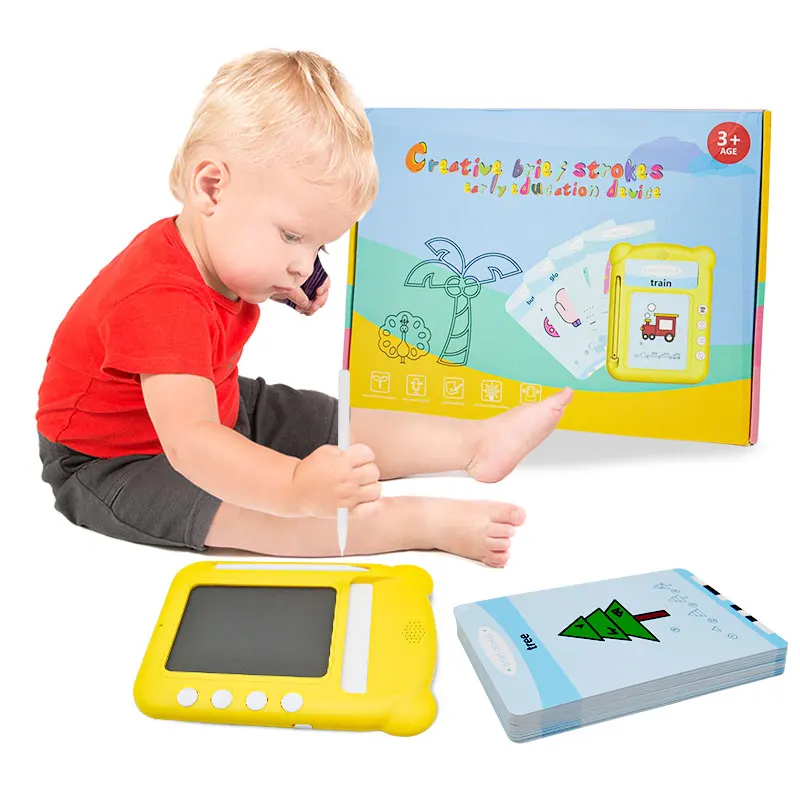 Language Learning Intelligent Creative Simple Strokes Pen Teaching Resources Reader Enlightenment literacy LCD Handwriting Board
