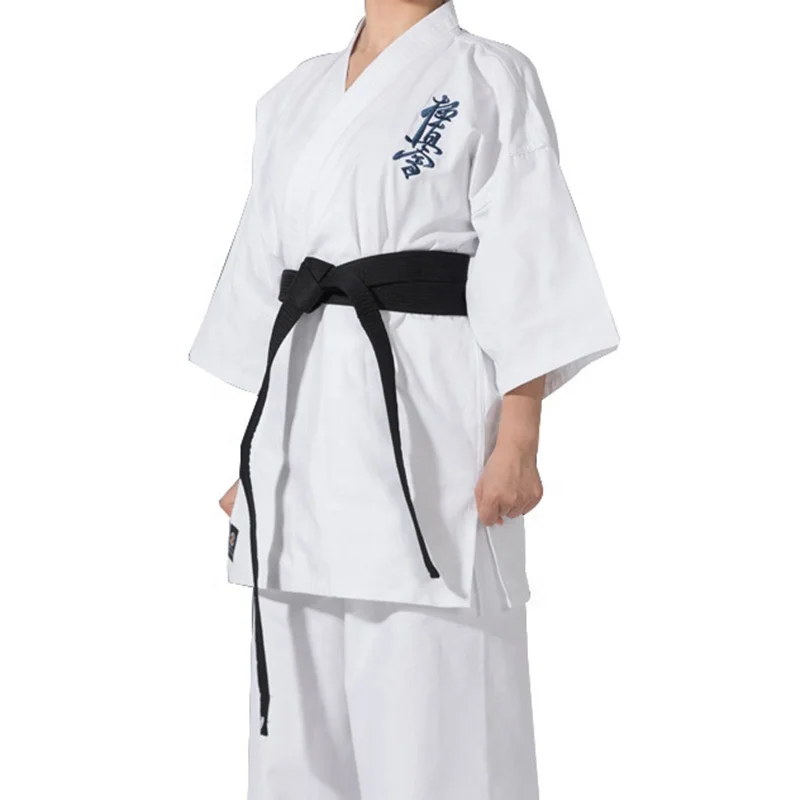 Jka sialkot 100 для каждого из хлопчатобумажной ткани bjj gi jido Униформа унисекс карате Верде
