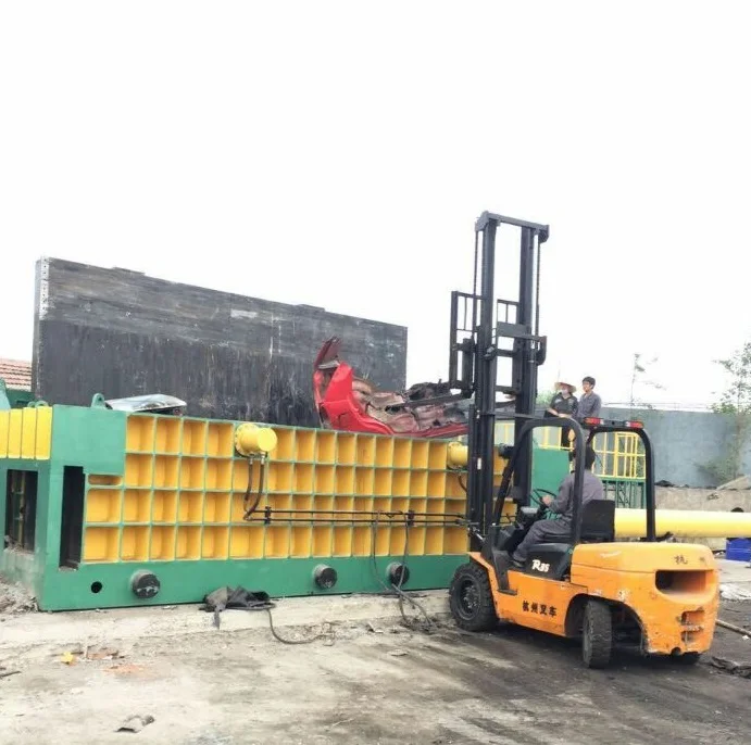 Гидравлический Упаковочный пресс для цветных отходов перерабатываемый металлический гидравлический машины