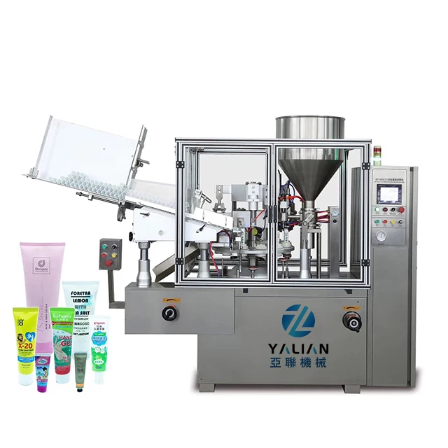 Fully Automatic Plastic Soft Tube Toothpaste Sealing Packing Equipment Cosmetic Cream Filling Machine