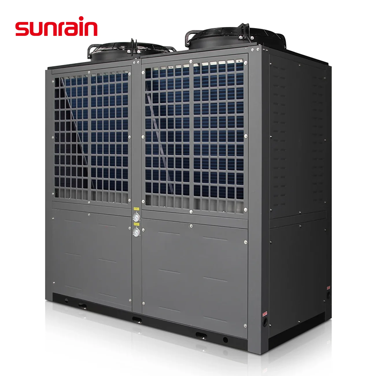 Sunrain Factory R410a OEM 50kw 380V 50Hz Commercial Use Monoblock Inverter Swimming Pool Heat Pump For Heating And Cooling