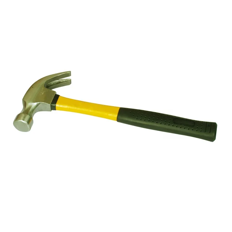 AMERICAN TYPE CLAW HAMMER WITH HALF PLASTIC-COATING HANDLE ET-HM21#A