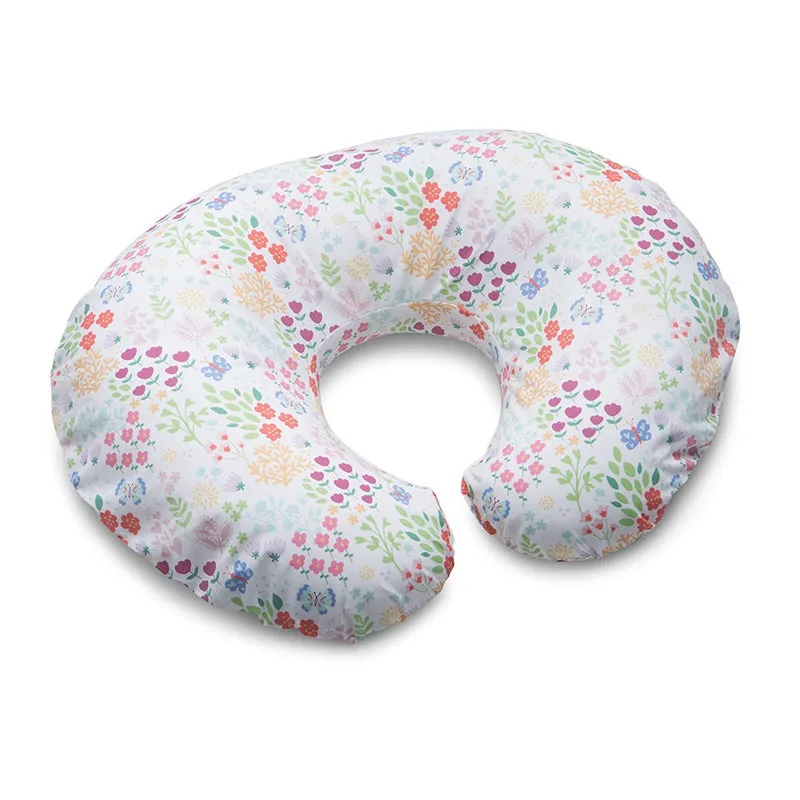 Comfortable Home Life Nursing Pillows Knitted Cover for Breastfeeding and Pregnancy Digital Printing Use for Bedding
