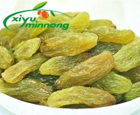 Wholesale Green Raisins Dried Fruit China Sun-Dried No Additives Green Raisins Price