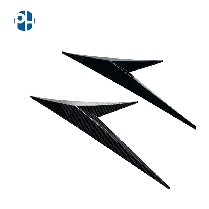 Новинка 2022 декоративная наклейка для боковых крыльев автомобиля эмблема Черная отделка