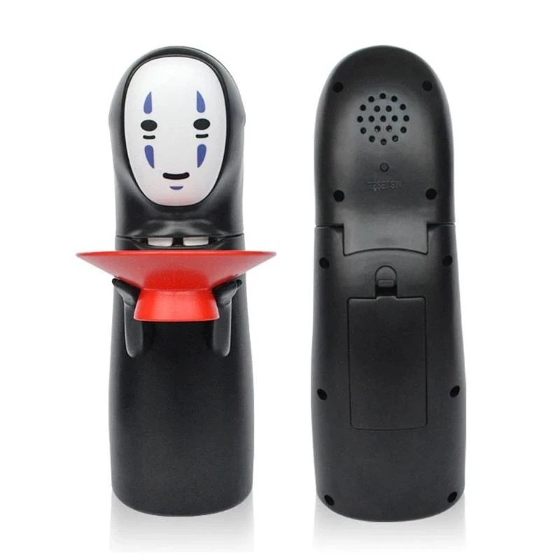 Spirited Away Kaonashi No-face Piggy Bank Toy Automatic Eaten Coin Bank Miyazaki Hayao Chihiro Design Christmas Present
