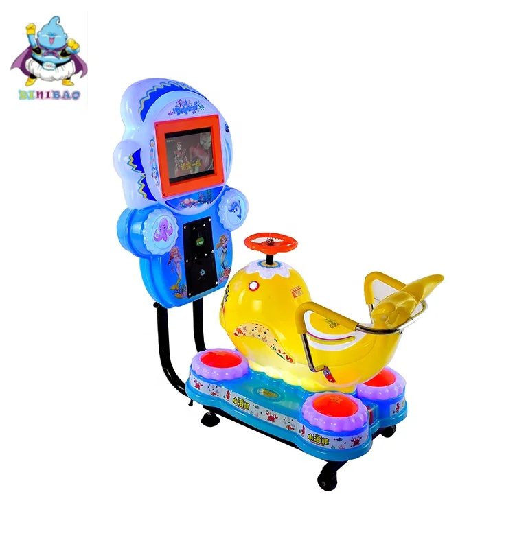 Coin Operated Kiddie Ride Machine Kids Video Games machine for amusement park