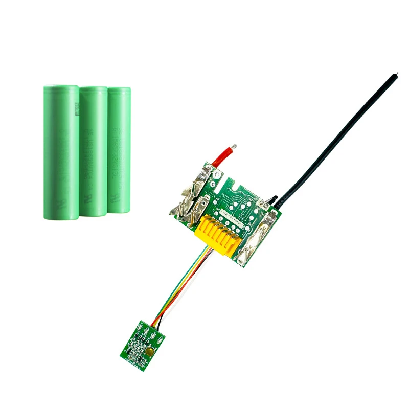 Factory Direct Supply BMS 4S 14.4V PCB Circuit Board With LED Indicator Protection Current 25A BMS For Makita 14.4v tools