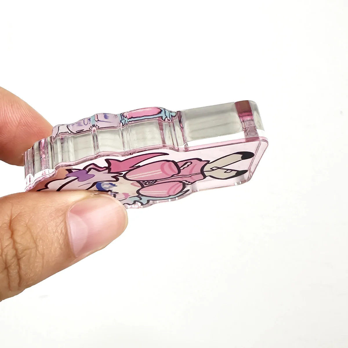 KUIEN Custom Printed Thick Acrylic Block Anime 9MM Thick Translucent Acrylic Stand No Base