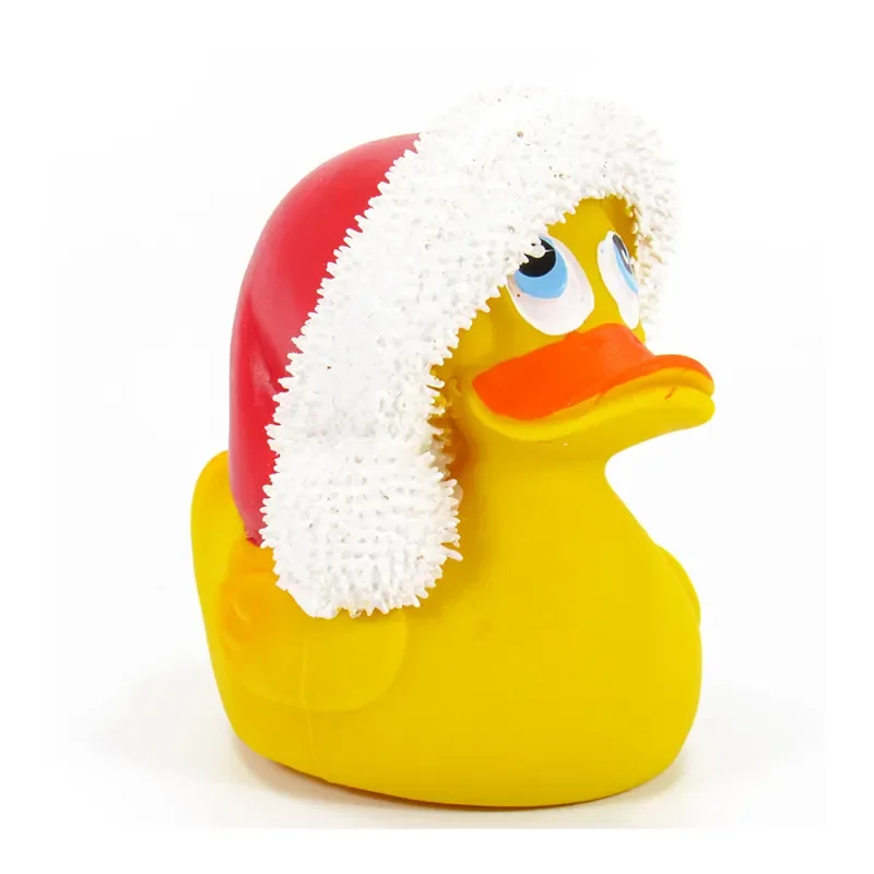 Christmas holiday gift eco friendly weighted floating mini yellow custom bulk rubber bath ducks for kids
