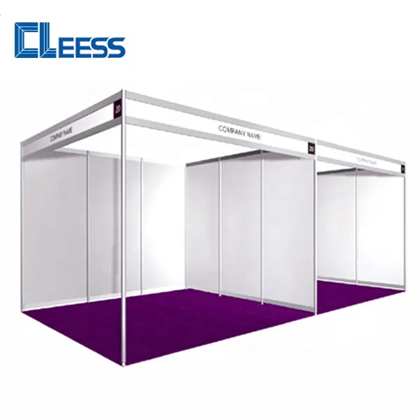 Modular 3x6 Standard Exhibition Booth and Exhibition Stand Stall