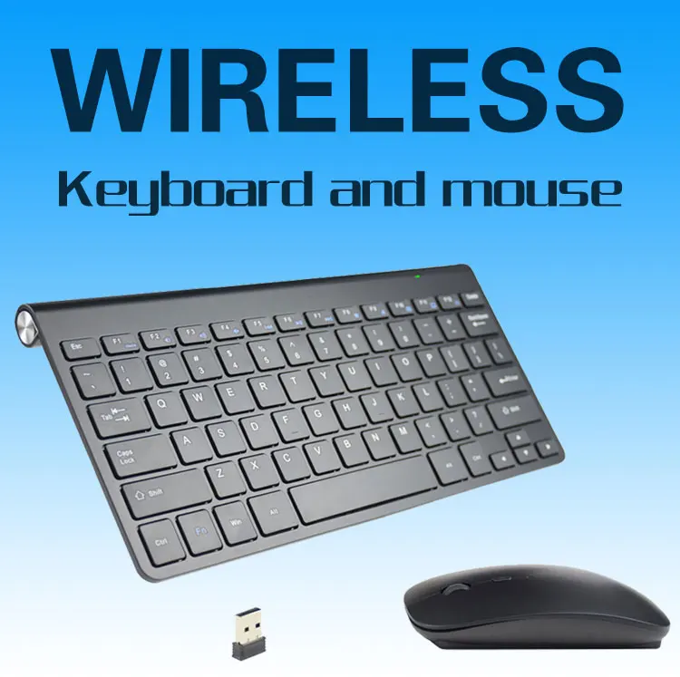  Wireless Keyboard Combination Set Mouse