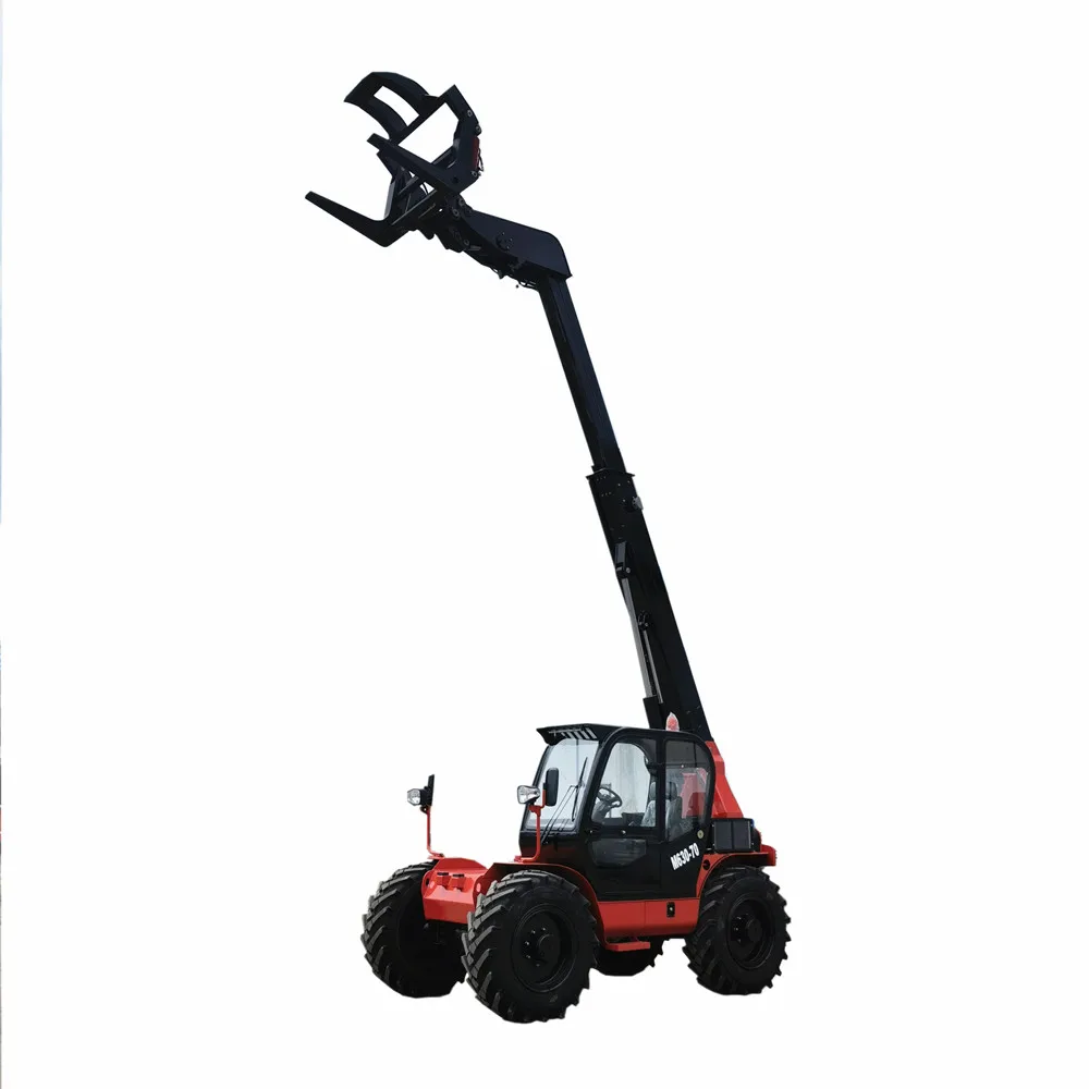 3 ton 7m side lift boom mini telescopic forklift handler small M630-70 telehandler 4x4 for rough terrain