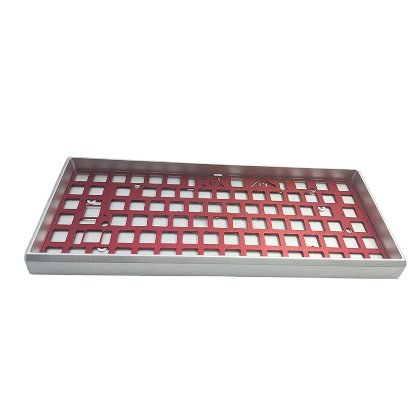 Anodized Colorful Cnc Mechanical Keyboard Custom 100%/80%/60%aluminum Cnc Keyboard Case Cnc Machining Aluminum Parts