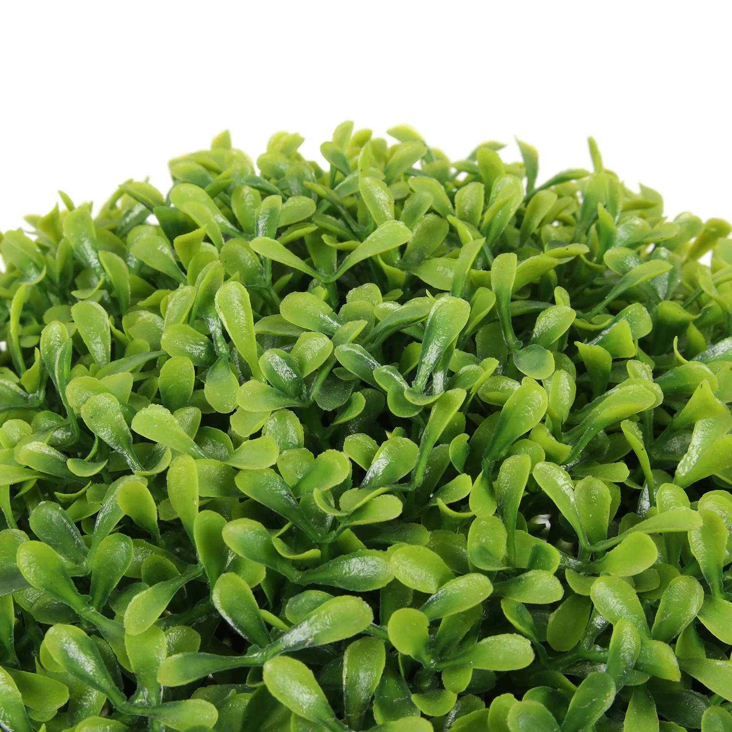 Wholesale plastic grass topiary hanging ball artificial boxwood for indoor outdoor decoration