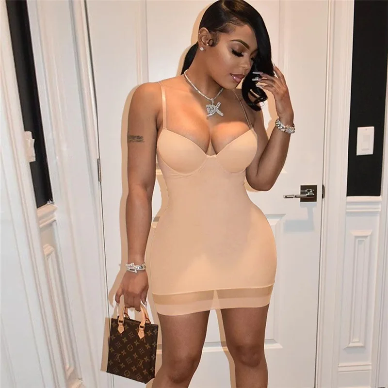 M09896 Hot selling 2022 women clothing fashion trending summer spaghetti strap XS casual dress