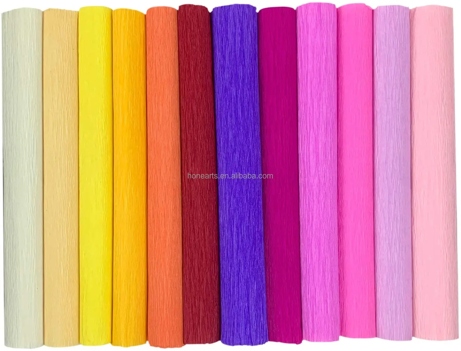 Тяжелая креп-бумага для изготовления цветов высокоэластичная итальянская 100 г 120