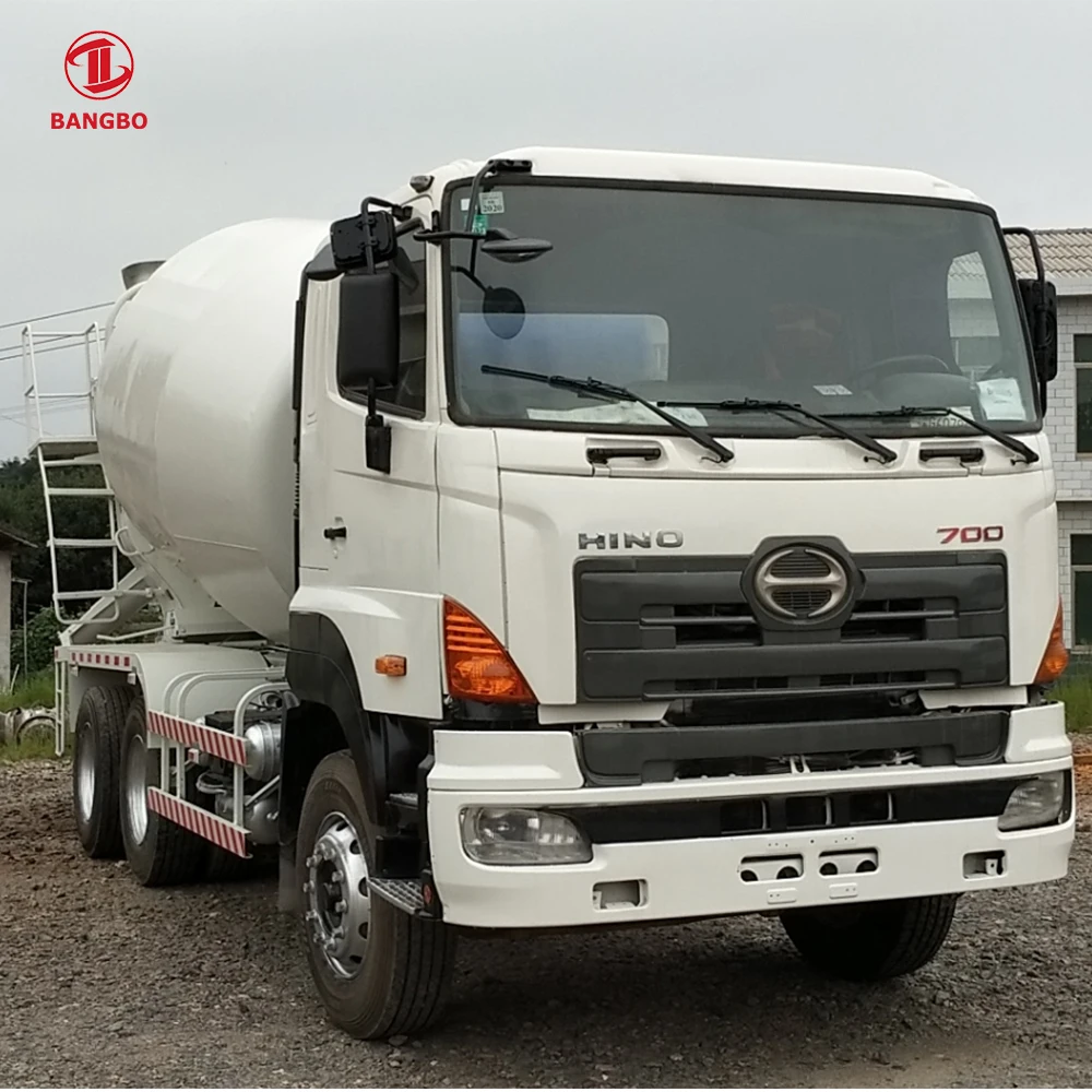 Zoomlion 10M3 hino 700 грузовик б/у небольшие бетономешалки для