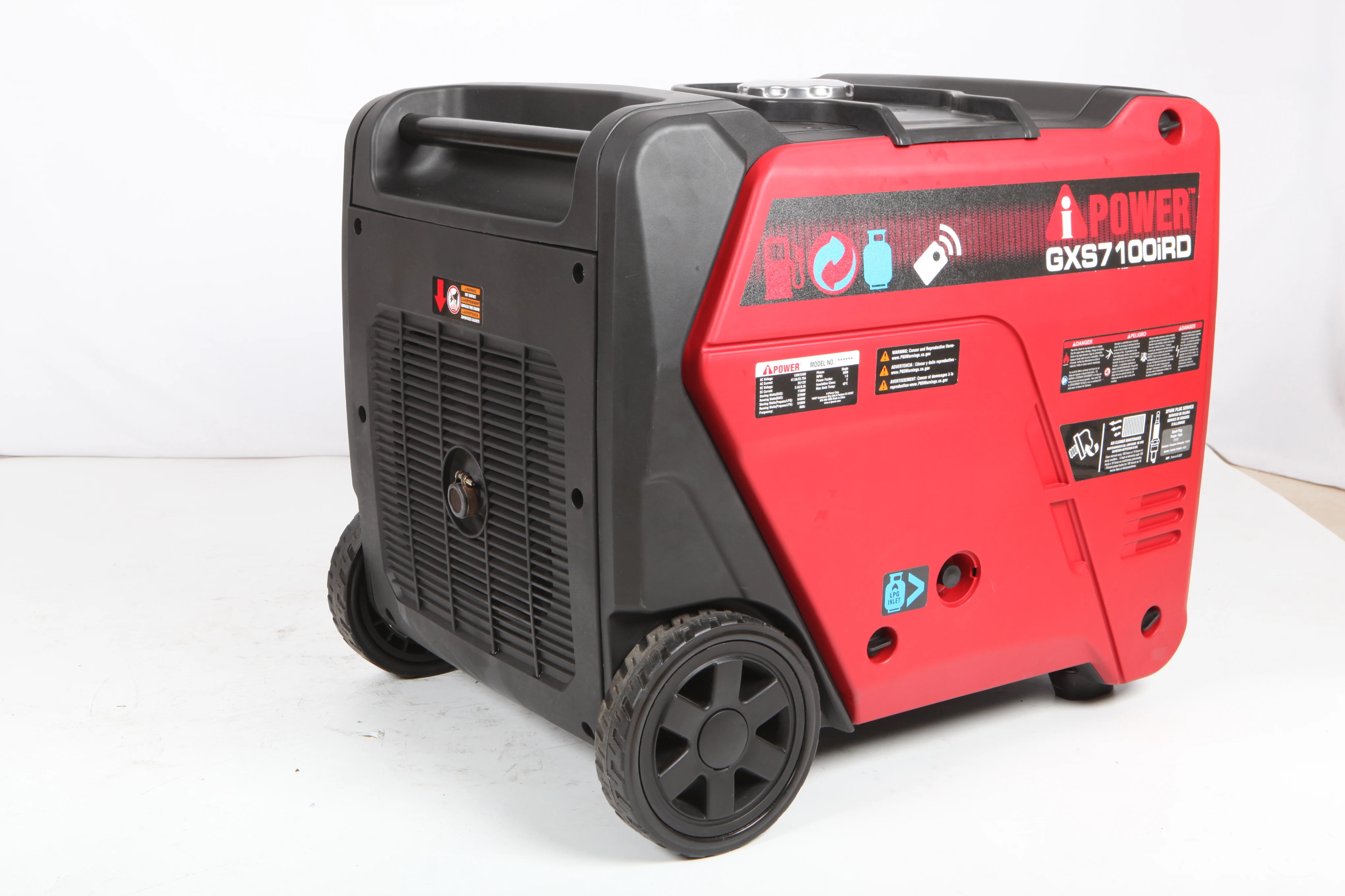 Dual Fuel LPG Inverter Generator Electric Portable silent 5500w 6000w