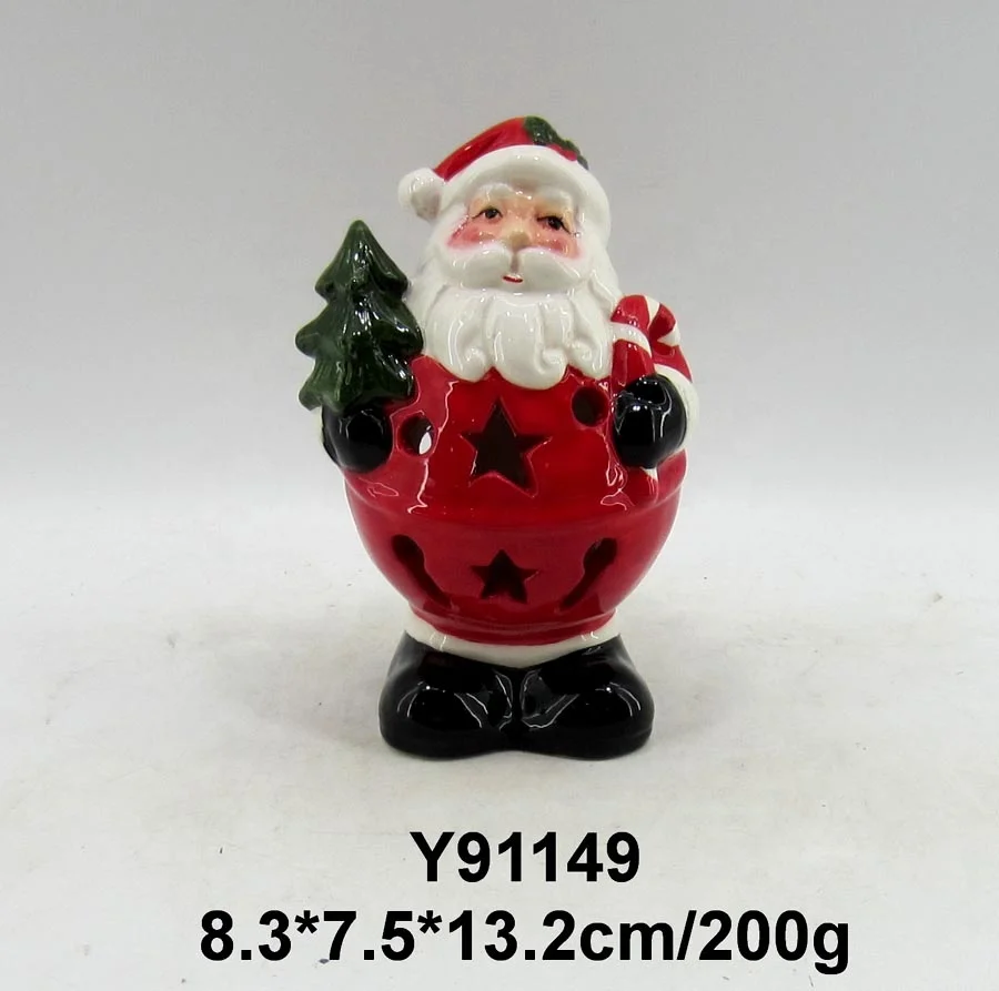 Christmas decoration snowman tealight candle holder