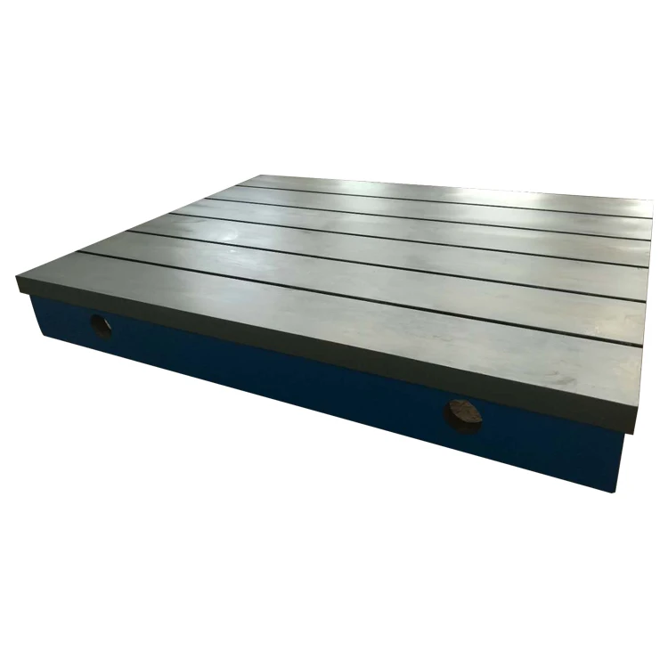 T u v inspection slot cast iron surface plate welding platform with t-slot working table