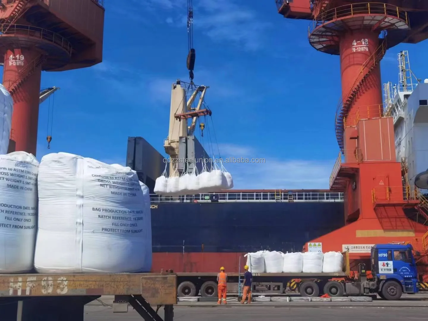 Hot Selling Cheap GBFS Slag powder GGBFS Ground Granulated Blast Furnace Slag For Cement